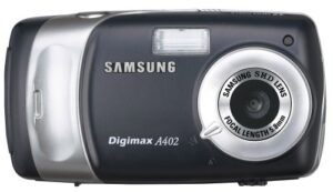 samsung digimax a402 4mp digital camera with 4x digital zoom (black) (old model)