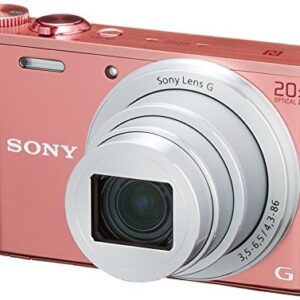 Sony Cybershot DSC-WX350 Digital Camera (Pink)