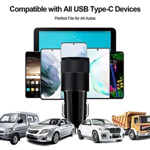 USB C Fast Car Charger for Samsung Galaxy S23 S22 Ultra S23+ S22 S21 FE Z Flip 4 Flip 3 Fold 3 Fold 4 A54 A53 A14 A13 5G S20 Plus A73 A72 A52, Rapid Wall Charger+Car Charger Adapter+2 Type C Cable 3ft