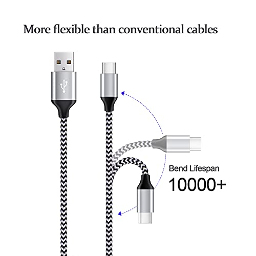 USB C Fast Car Charger for Samsung Galaxy S23 S22 Ultra S23+ S22 S21 FE Z Flip 4 Flip 3 Fold 3 Fold 4 A54 A53 A14 A13 5G S20 Plus A73 A72 A52, Rapid Wall Charger+Car Charger Adapter+2 Type C Cable 3ft