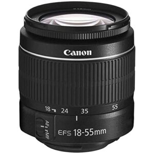 Canon EOS 4000D / Rebel T100 DSLR Camera with EF-S 18-55mm + 500mm Preset Manual Focus Lens + SanDisk 32GB Card + Tripod + Case + MegaAccessory Bundle (23pc Bundles) (Renewed)