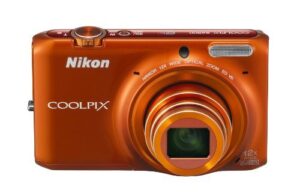 nikon digital camera coolpix s6500 or orange s6500or