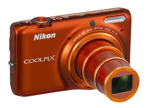 Nikon Digital Camera COOLPIX S6500 OR Orange S6500OR