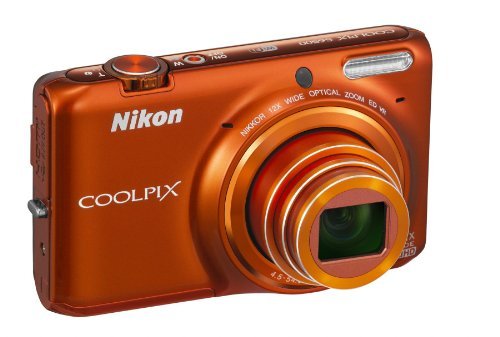 Nikon Digital Camera COOLPIX S6500 OR Orange S6500OR