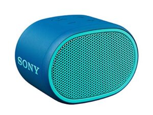 sony srs-xb01 compact portable bluetooth speaker: loud portable party speaker – built in mic for phone calls bluetooth speakers – blue – srs-xb01
