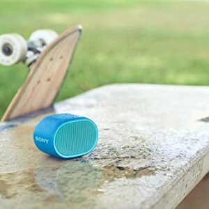 Sony SRS-XB01 Compact Portable Bluetooth Speaker: Loud Portable Party Speaker - Built in Mic for Phone Calls Bluetooth Speakers - Blue - SRS-XB01