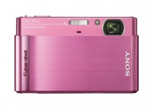 sony cyber-shot dsc-t90 12.1 mp digital camera with 4x optical zoom and super steady shot image stabilization (pink)