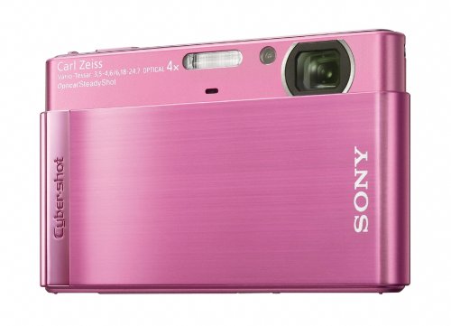 Sony Cyber-shot DSC-T90 12.1 MP Digital Camera with 4x Optical Zoom and Super Steady Shot Image Stabilization (Pink)