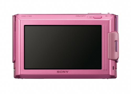 Sony Cyber-shot DSC-T90 12.1 MP Digital Camera with 4x Optical Zoom and Super Steady Shot Image Stabilization (Pink)