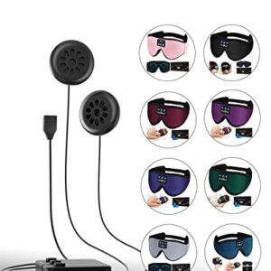 MUSICOZY Bluetooth 5.2 Module & Speakers for 3D Sleep Headphones Eye Mask with Charging Cable