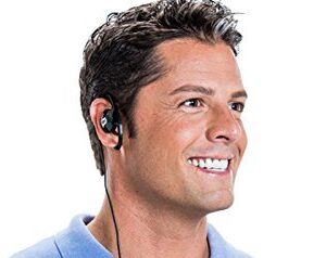 Single Ear Speaker and Headset for Assistive Listening & Tour Groups | LA-164