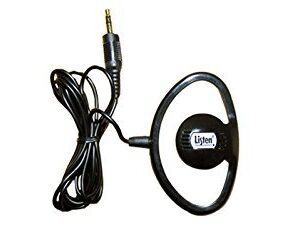 Single Ear Speaker and Headset for Assistive Listening & Tour Groups | LA-164