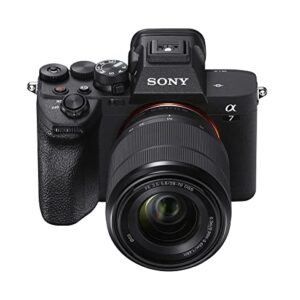 Sony Alpha 7 IV Full-Frame Mirrorless Interchangeable Lens Camera with 28-70mm Zoom Lens Kit (Renewed)