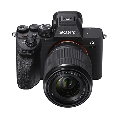 Sony Alpha 7 IV Full-Frame Mirrorless Interchangeable Lens Camera with 28-70mm Zoom Lens Kit (Renewed)