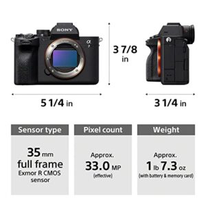 Sony Alpha 7 IV Full-Frame Mirrorless Interchangeable Lens Camera with 28-70mm Zoom Lens Kit (Renewed)