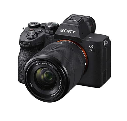 Sony Alpha 7 IV Full-Frame Mirrorless Interchangeable Lens Camera with 28-70mm Zoom Lens Kit (Renewed)