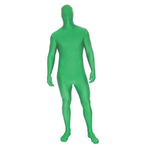 fotoconic chromakey body suit green bodysuit for photo video photography effect, spandex stretch fit for 170cm to 190cm height
