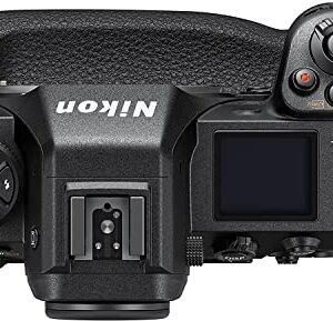 Nikon Z9 FX-Format Mirrorless Camera Body with FTZ II Mount Adapter (1669) + 64GB XQD Memory Card + 7" HD Monitor + Editing Software + Camera Bag + 12" Tripod + Cleaning Kit (Renewed)