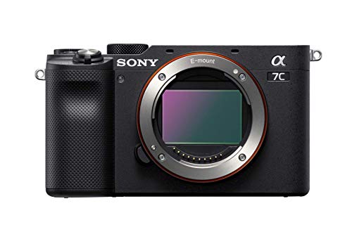 Sony Alpha 7C Full-Frame Mirrorless Camera - Black (ILCE7C/B) (Renewed)