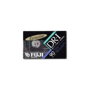 fuji dr-i 90 extraslim audio cassette (set of 6)