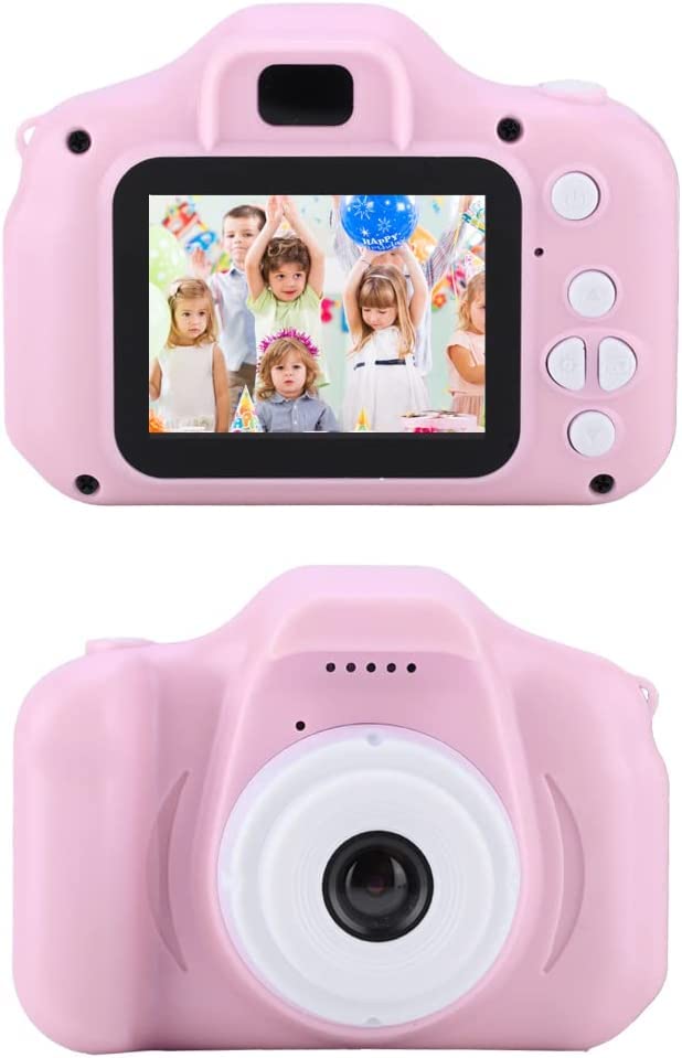 Digital Cameras for Photography Kids Full HD Camera,X2 Mini Portable 2.0 Inch IPS Color Screen Children's Digital Camera HD 1080P Camera,Digital Zoom,Shock Proof, Photo Video Camera,Kids Digital Camer