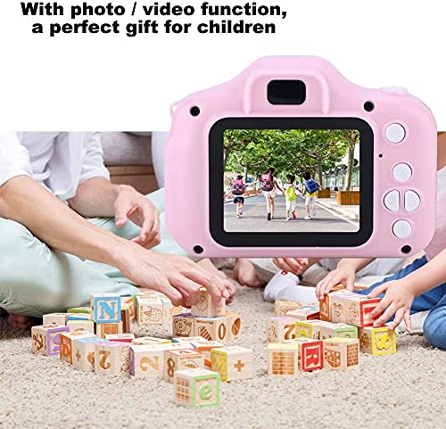 Digital Cameras for Photography Kids Full HD Camera,X2 Mini Portable 2.0 Inch IPS Color Screen Children's Digital Camera HD 1080P Camera,Digital Zoom,Shock Proof, Photo Video Camera,Kids Digital Camer