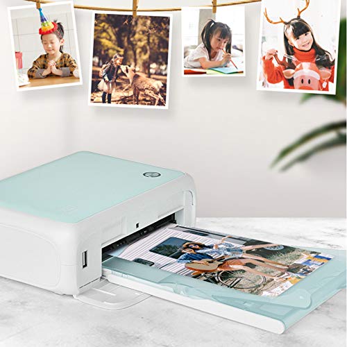 1 Piece Color Photo Instant Printer Portable Mini Pocket Printers High Resolution for Notes Gift Card