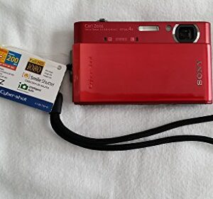 Sony Cyber-shot DSC-T900 12.1 MP Digital Camera with 4x Optical Zoom and Super Steady Shot Image Stabilization (Red)
