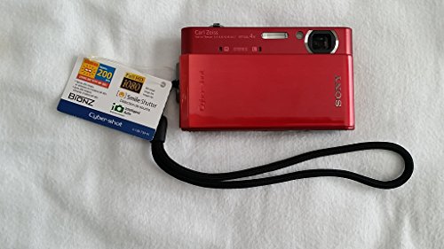 Sony Cyber-shot DSC-T900 12.1 MP Digital Camera with 4x Optical Zoom and Super Steady Shot Image Stabilization (Red)