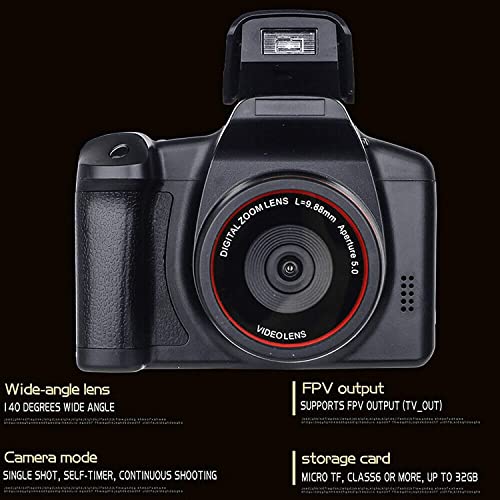 Digital Cameras for Photography Digital Camera Vlogging Camera Video Camera, 1080P LCD Screen 2.4 Inches 16X Digital Zoom Anti-Shake Cameras for Beginners Learners Kids Camera