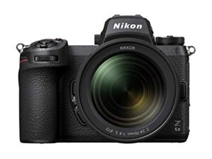 nikon z 6ii fx-format mirrorless camera body w/nikkor z 24-70mm f/4 s, black (renewed)