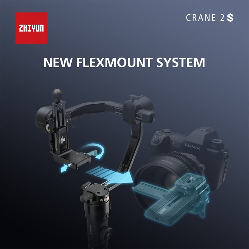 Zhiyun Crane 2S 3-Axis Handheld Gimbal Stabilizer for DSLR Cameras