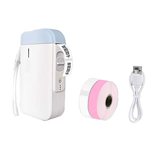 1 Pc Pocket Printer Label Printers Bluetooth Connection USB Rechargeable for Clothing Jewelry Supermarket Etc