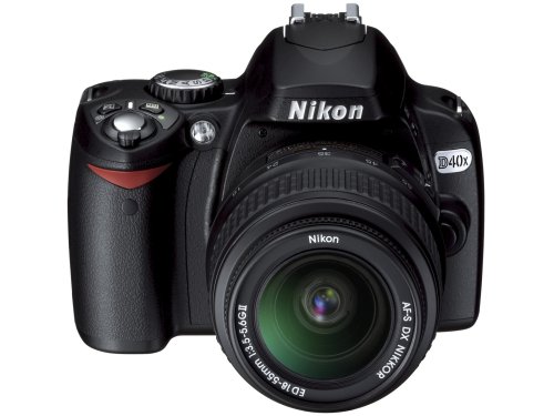 Nikon D40x 10.2MP Digital SLR Camera with 18-55mm f/3.5-5.6G ED II AF-S DX Zoom-Nikkor Lens (OLD MODEL)