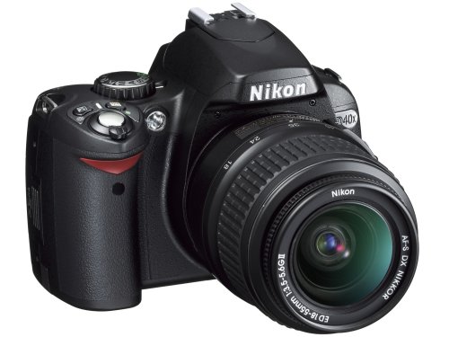 Nikon D40x 10.2MP Digital SLR Camera with 18-55mm f/3.5-5.6G ED II AF-S DX Zoom-Nikkor Lens (OLD MODEL)