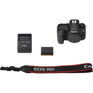 Canon EOS 90D Digital SLR Camera (Body Only) (Kit Box)