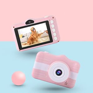 kids digital camera, children digital selfie camera, with 1080p front and rear dual cameras, for record life, for toddler, 3-10 year old boys and girls