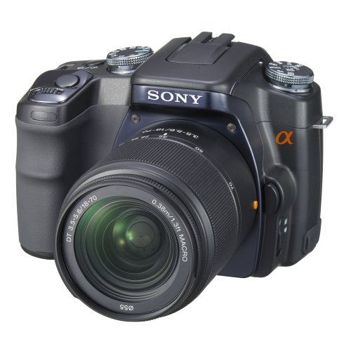 Sony Alpha A100K 10.2MP Digital SLR Camera Kit with 18-70mm f3.5-5.6 Lens