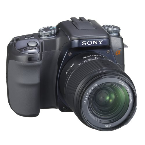 Sony Alpha A100K 10.2MP Digital SLR Camera Kit with 18-70mm f3.5-5.6 Lens