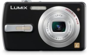 panasonic dmc-fx50k 7.2mp digital camera with 3.6x optical image stabilized zoom (black)