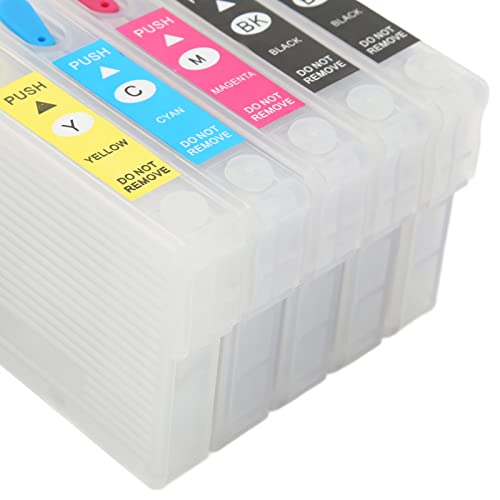 Fafeicy Ink Cartridge, 5 Colors Printing Accessory Desktop Photo Printers T1151 T1151 T1032 T1033 T1034 for