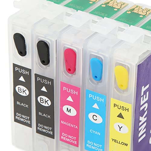 Fafeicy Ink Cartridge, 5 Colors Printing Accessory Desktop Photo Printers T1151 T1151 T1032 T1033 T1034 for