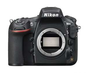 nikon d810 fx-format digital slr camera (body) – international version (no warranty)