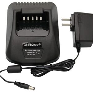 KSC-25 Rapid Charger is Compatible with Kenwood Radio TK-2140 TK-3140 TK-2160 TK-3160 TK-2170 TK-3170 TK-2360 TK-3360 NX-220 NX-320 KNB-57L KNB-55L KNB-35L KNB-56N KNB-26N KNB-25A Battery