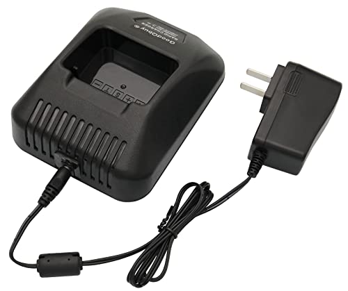 KSC-25 Rapid Charger is Compatible with Kenwood Radio TK-2140 TK-3140 TK-2160 TK-3160 TK-2170 TK-3170 TK-2360 TK-3360 NX-220 NX-320 KNB-57L KNB-55L KNB-35L KNB-56N KNB-26N KNB-25A Battery