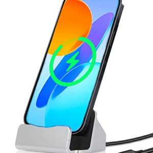 iPhone Charging Dock Station, Bebetter 8-pin Charging Dock Compatible with Apple iPhone 8, iPhone X, iPhone 7/7 Plus 6 6S Plus 5 5S Retail Packaging (Silver)