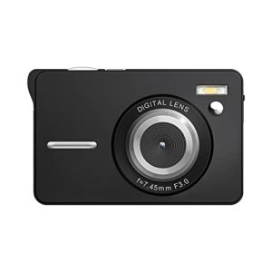 Xinsrenus 4k Digital Camera, 48 MP 20x Digital Zoom 2.7 Inch TFT-LCD Camera with Anti-Shake, Built-in Flash and Face Distinguish