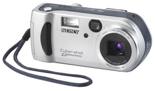 Sony DSCP51 Cyber-shot 2MP Digital Camera w/ 2x Optical Zoom