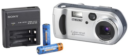 Sony DSCP51 Cyber-shot 2MP Digital Camera w/ 2x Optical Zoom