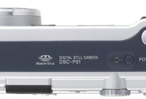 Sony DSCP51 Cyber-shot 2MP Digital Camera w/ 2x Optical Zoom